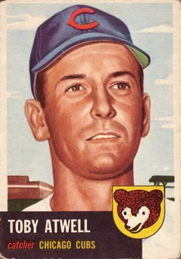 Toby Atwell 1953 Topps #23 Sports Card