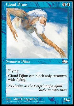 Cloud Djinn (Weatherlight) Trading Card