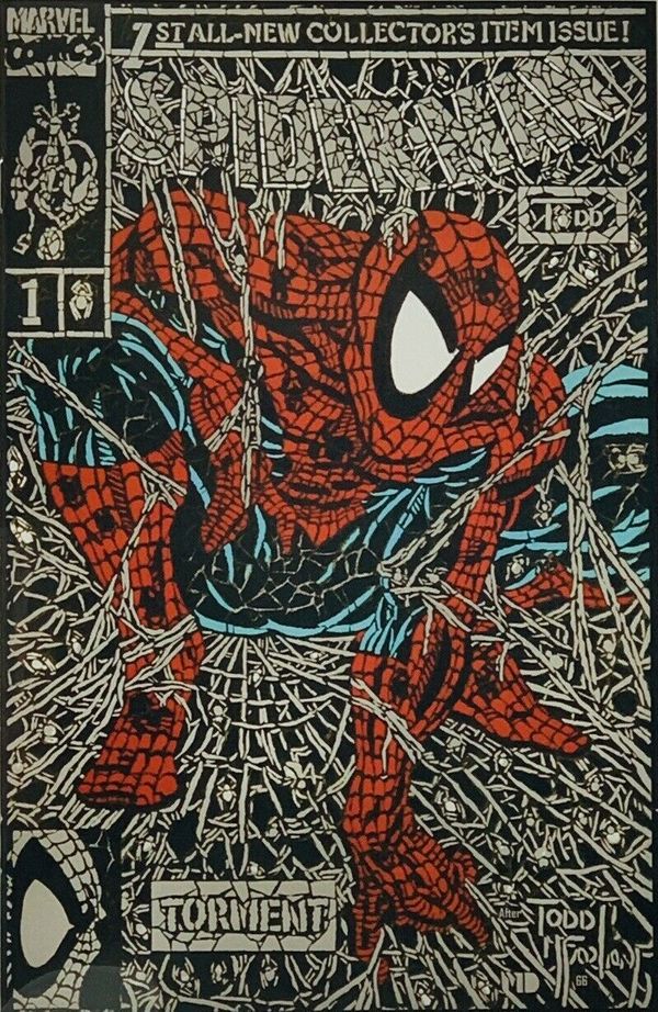 Spider-Man #1 (Shattered Comics Silver Facsimile Edition)