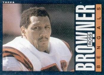 Ross Browner 1985 Topps #214 Sports Card
