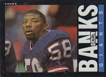 Carl Banks 1985 Topps #111 Sports Card