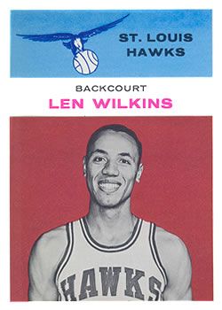 Len Wilkens 1961 Fleer #44 Sports Card