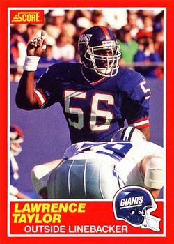 Lawrence Taylor 1989 Score #192 Sports Card