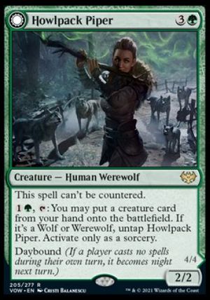 Howlpack Piper (Innistrad: Crimson Vow)