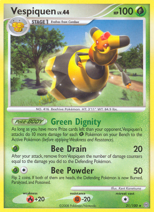 Vespiquen (31/100) - Stormfront Pokémon Card