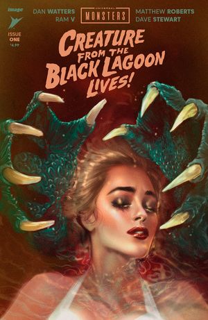 Universal Monsters: Creature From The Black Lagoon Lives! #1 (Cvr E Inc 1:50 Joelle Jones Variant)