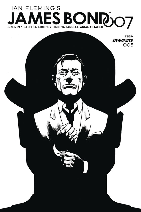 James Bond 007 #5 (20 Copy Gorham B&w Cover)