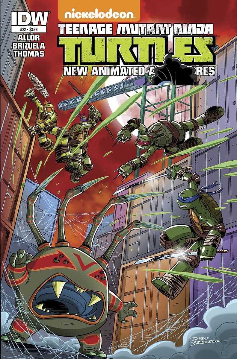 TMNT: New Animated Adventures #22 Comic