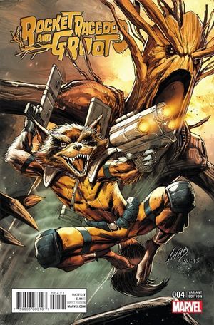 Rocket Raccoon and Groot #4 (Classic Variant)