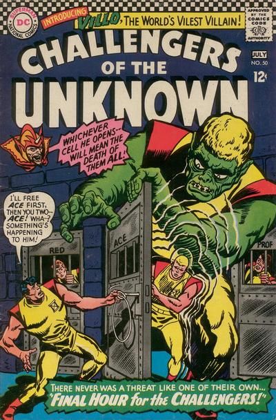 Challengers of the Unknown #50 Comic