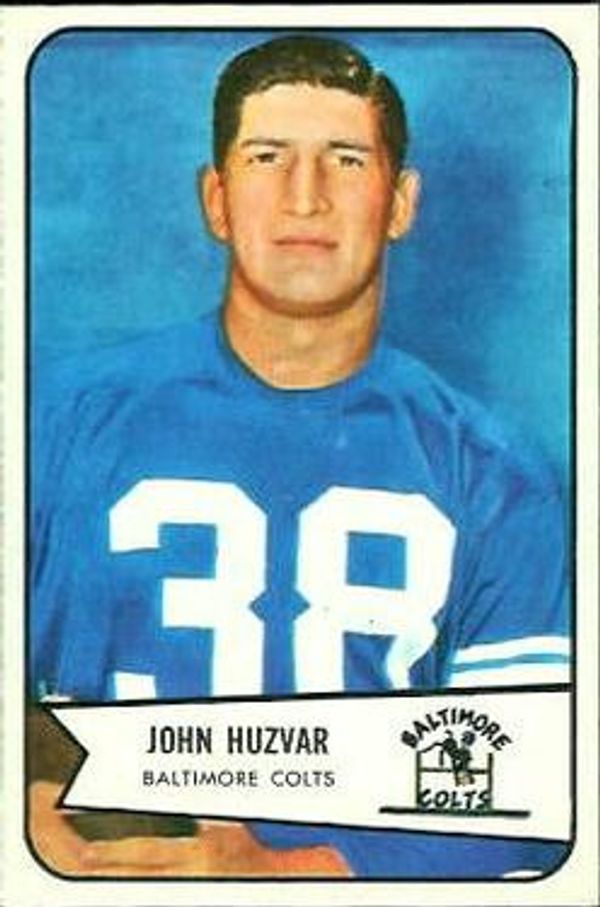 John Huzvar 1954 Bowman #2