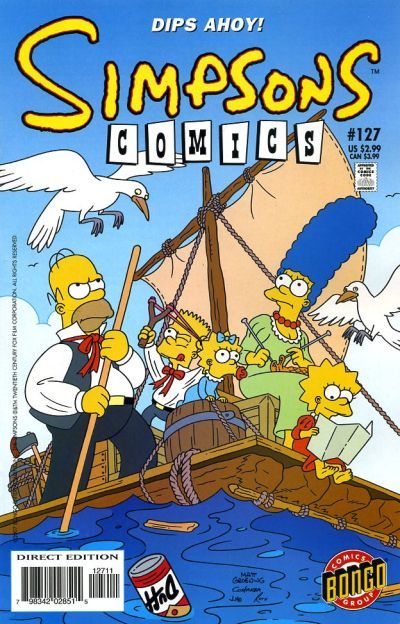 Simpsons Comics #127 Comic