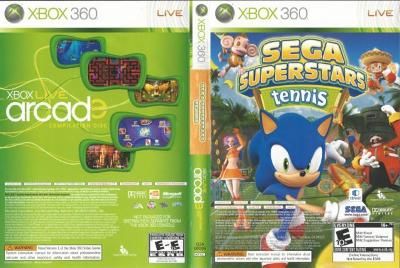 Sega Superstars Tennis / Xbox Live Arcade [Combo Pack] Video Game