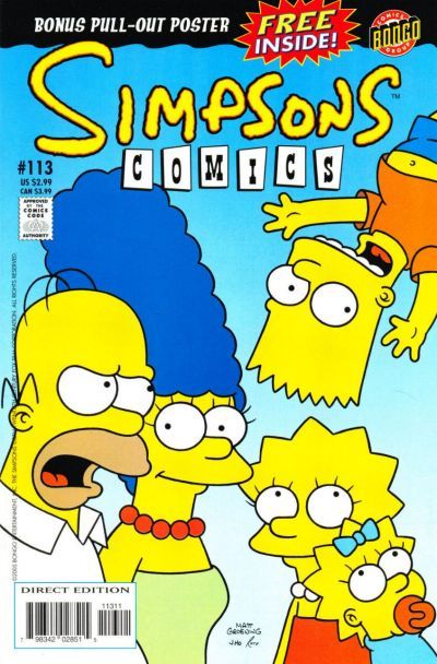 Simpsons Comics #113 Comic