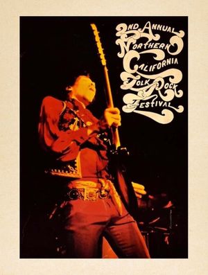 Jimi Hendrix Santa Clara Fairgrounds Northern California Folk Rock Festival 1969