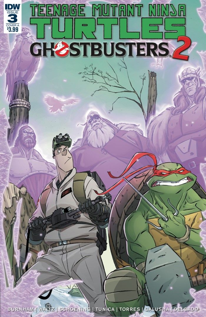 Teenage Mutant Ninja Turtles/Ghostbusters II #3 Comic