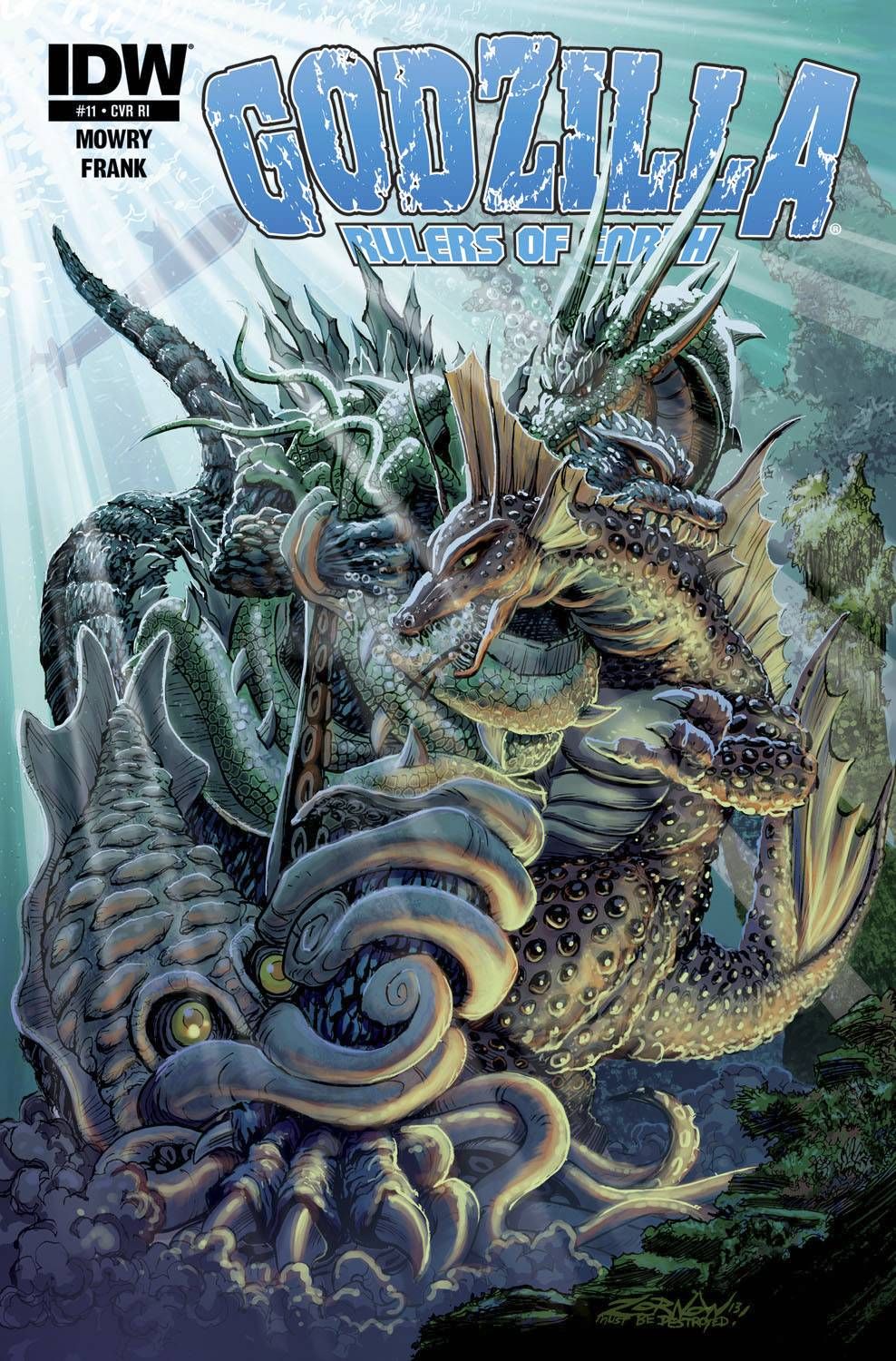 Godzilla: Rulers of the Earth #11 Comic