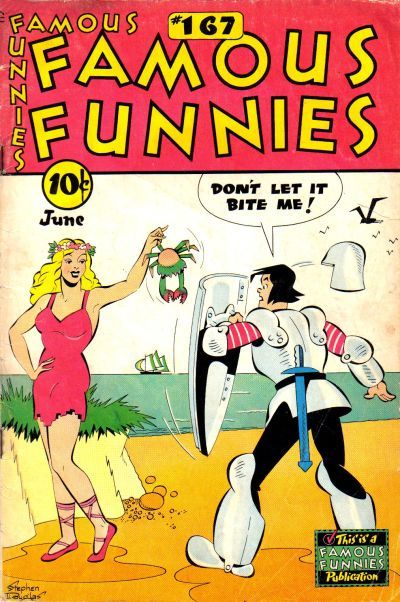 Famous Funnies #167 Comic
