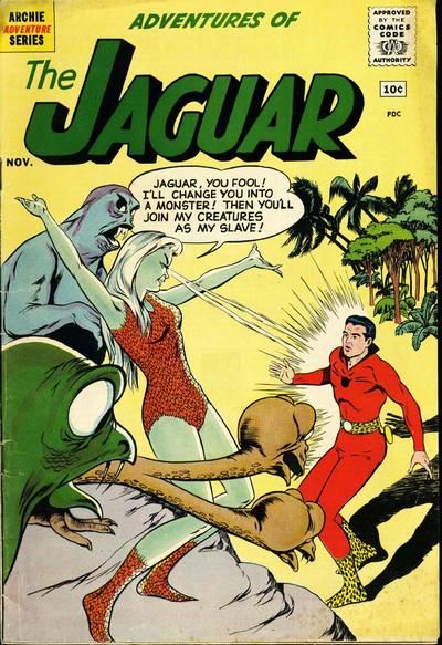 Adventures of the Jaguar #3 Comic