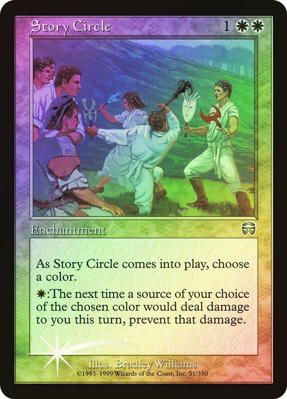 Story Circle (Mercadian Masques - Foil) Trading Card