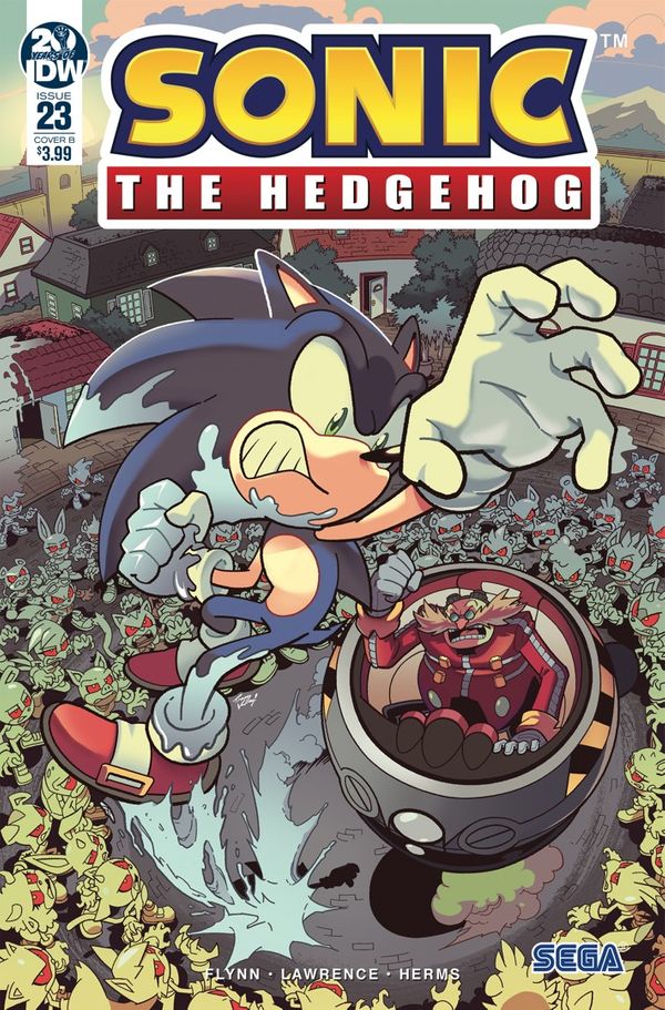 Sonic The Hedgehog #23 (Cover B Yardley)