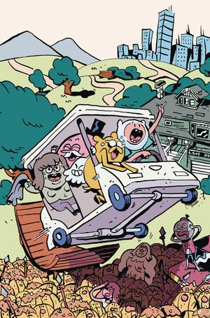 Adventure Time Regular Show #5 (10 Copy Daguna Cover)