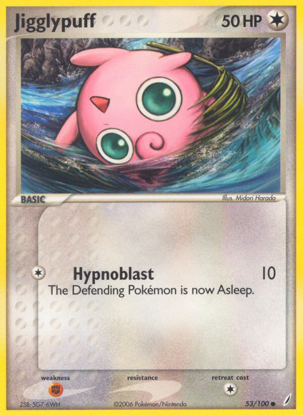 Jigglypuff (53/100) - Crystal Guardians Pokémon Card