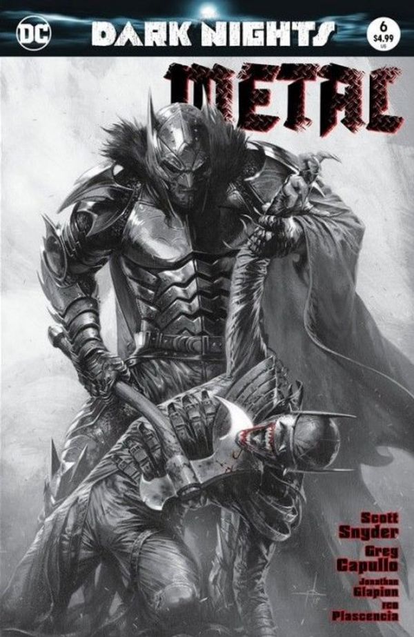 Dark Nights: Metal #6 (Bulletproof Comics Black & White Edition)