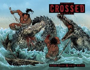 Crossed Badlands #75 (Megafauna Mayhem Cover)
