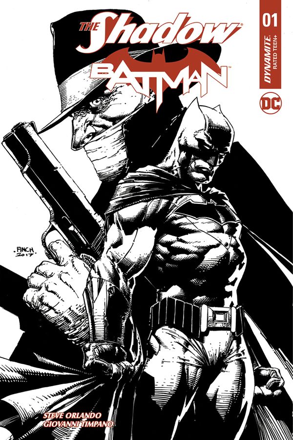 Shadow/Batman #1 (Van Sciver Signed Cover)