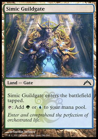 Simic Guildgate (Gatecrash) Trading Card