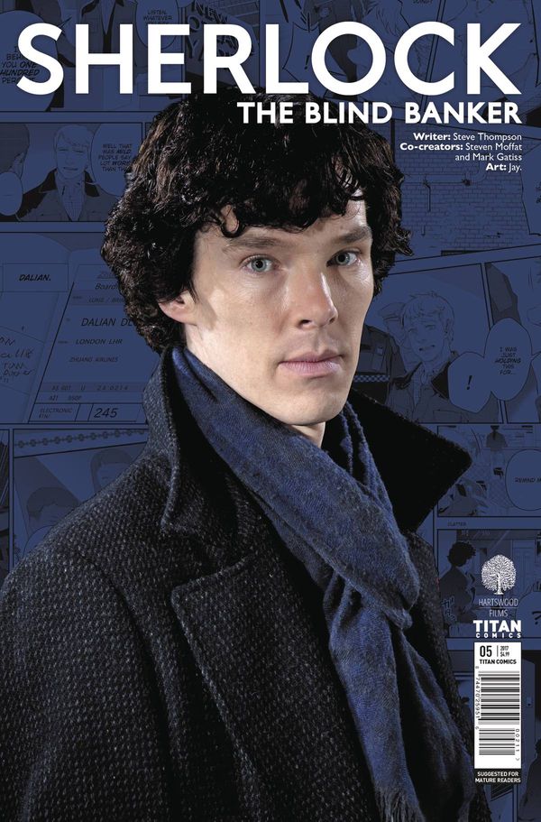 Sherlock Blind Banker #5 (Cover B Photo)