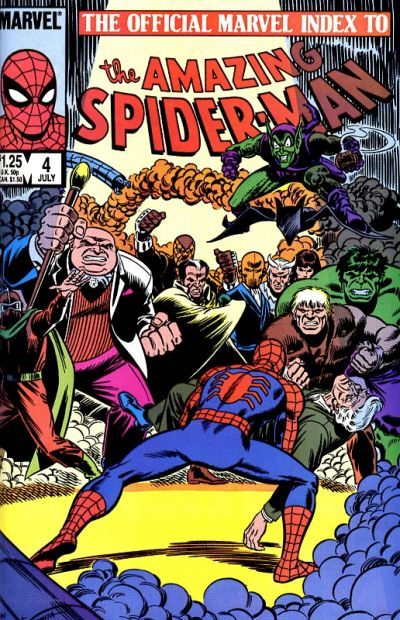 The Official Marvel Index to the Amazing Spider-Man #4 Comic