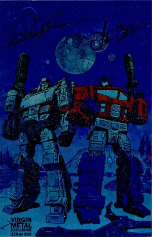 Transformers #1 (Virgin Metal Edition)