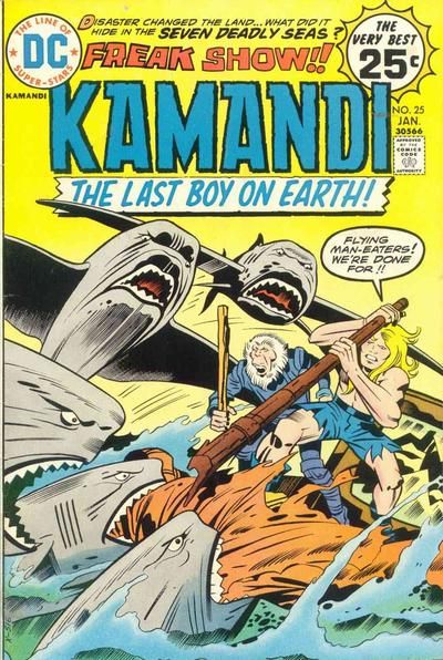 Kamandi, The Last Boy On Earth #25 Comic
