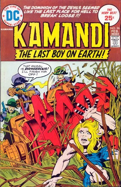 Kamandi, The Last Boy On Earth #26 Comic