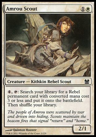 Amrou Scout (Modern Masters) Trading Card