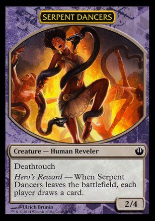 Serpent Dancers (Journey into Nyx Challenge Deck : Defeat a God) Trading Card