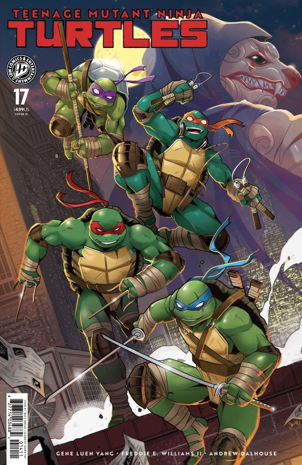 Teenage Mutant Ninja Turtles #17 (Variant RI 1:25 Mercer) Comic