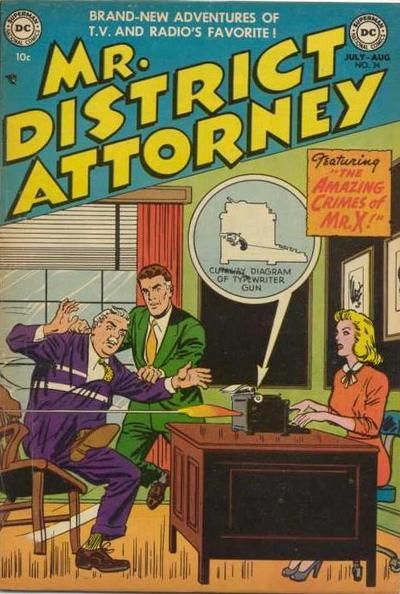 Mr. District Attorney #34 Comic