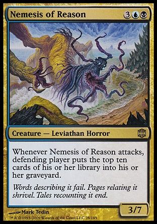 Nemesis of Reason (Alara Reborn) Trading Card