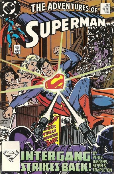 Adventures of Superman #457 Comic