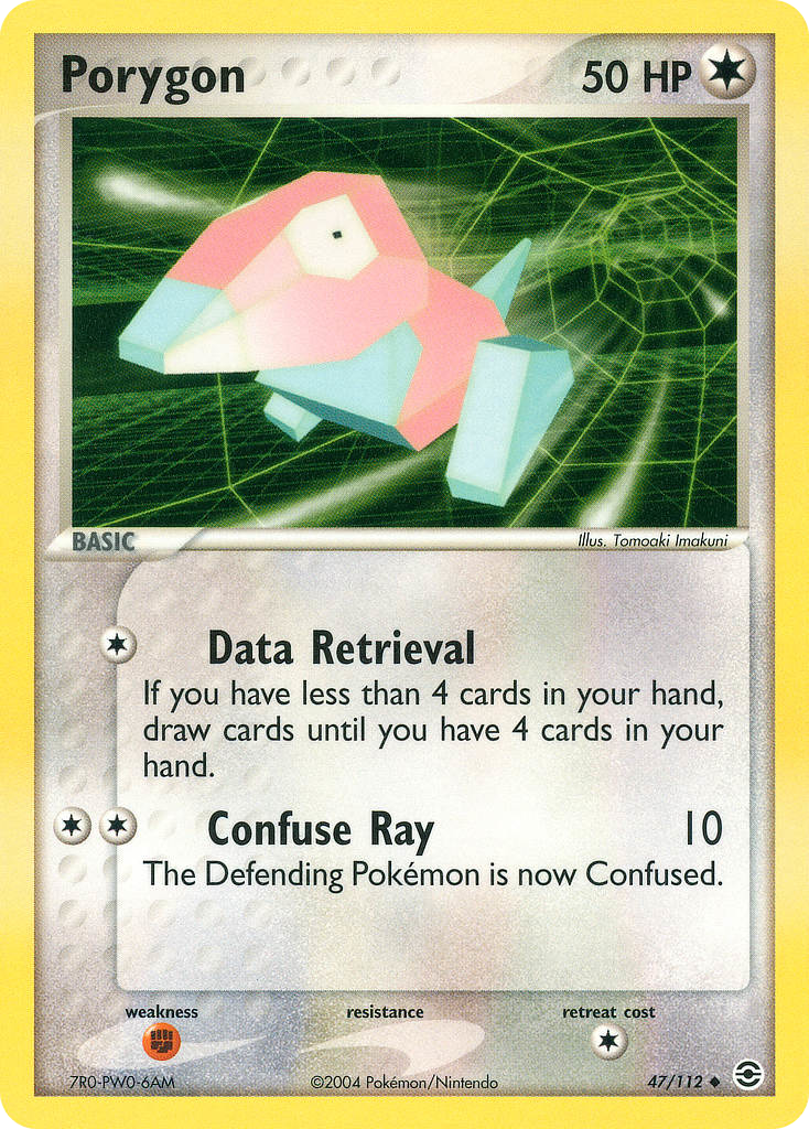 Porygon (47/112) - FireRed & LeafGreen Pokémon Card