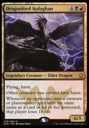 Dragonlord Kolaghan (Dragons of Tarkir)