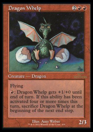 Dragon Whelp (Magic 30th Anniversary Edition - Old Frame) Trading Card