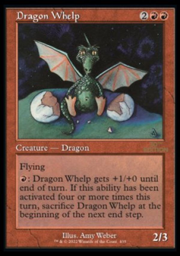 Dragon Whelp (Magic 30th Anniversary Edition - Old Frame)