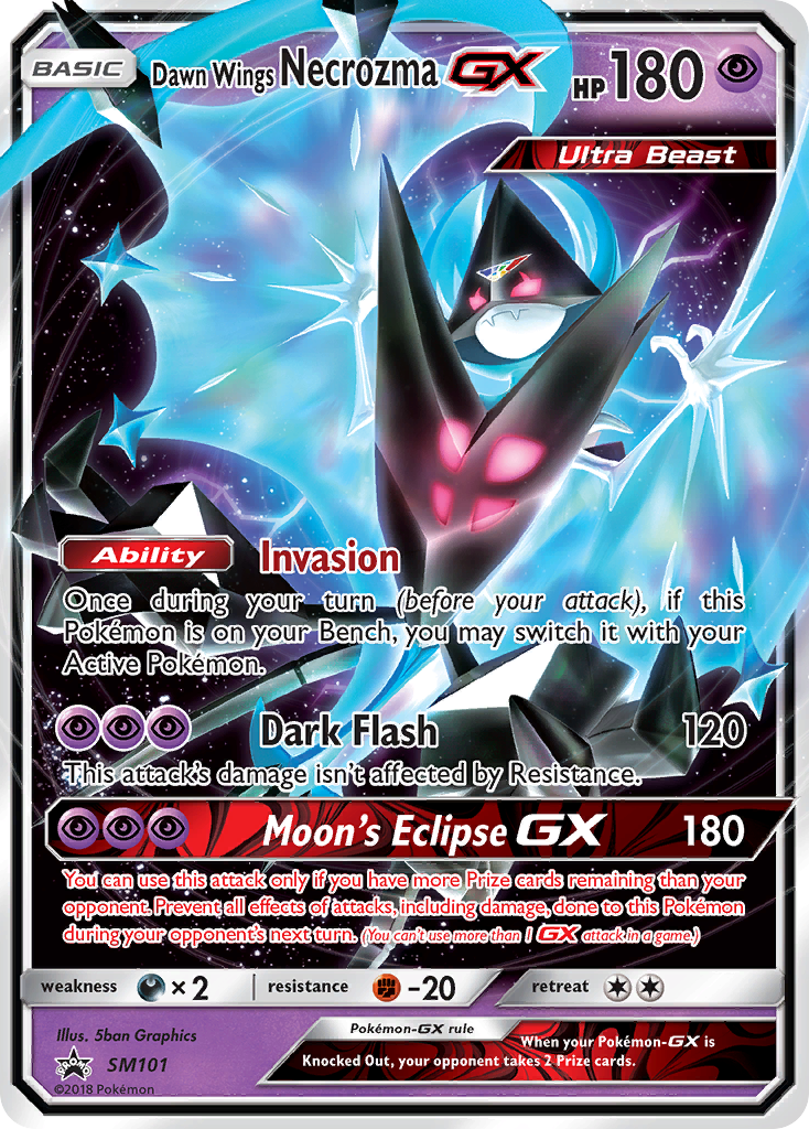 Dawn Wings Necrozma Pokémon Card