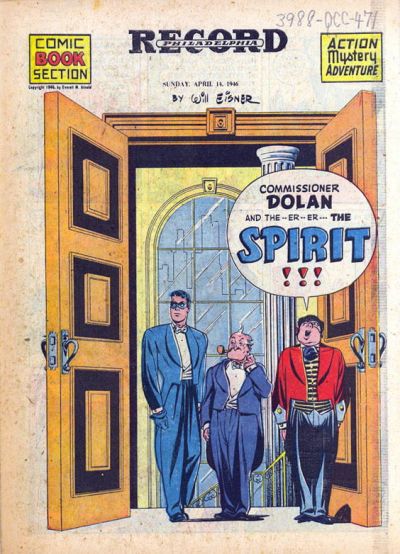 Spirit Section #4/14/1946 Comic