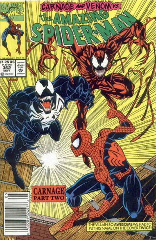 Amazing Spider-Man #362 (Newsstand Edition)