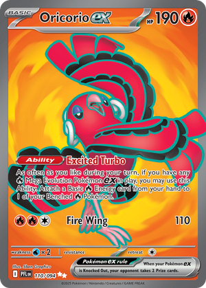 Oricorio ex (110/94) - Phantasmal Flames